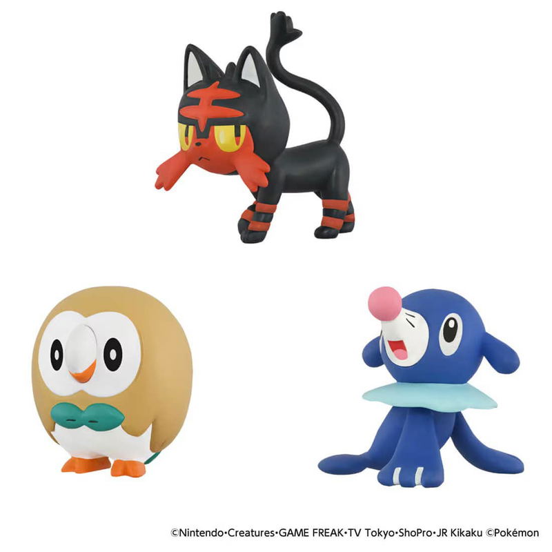 Pokemon 30th Anniversary Moncolle Journey Alola Region (Set of 3 Pieces) image 2