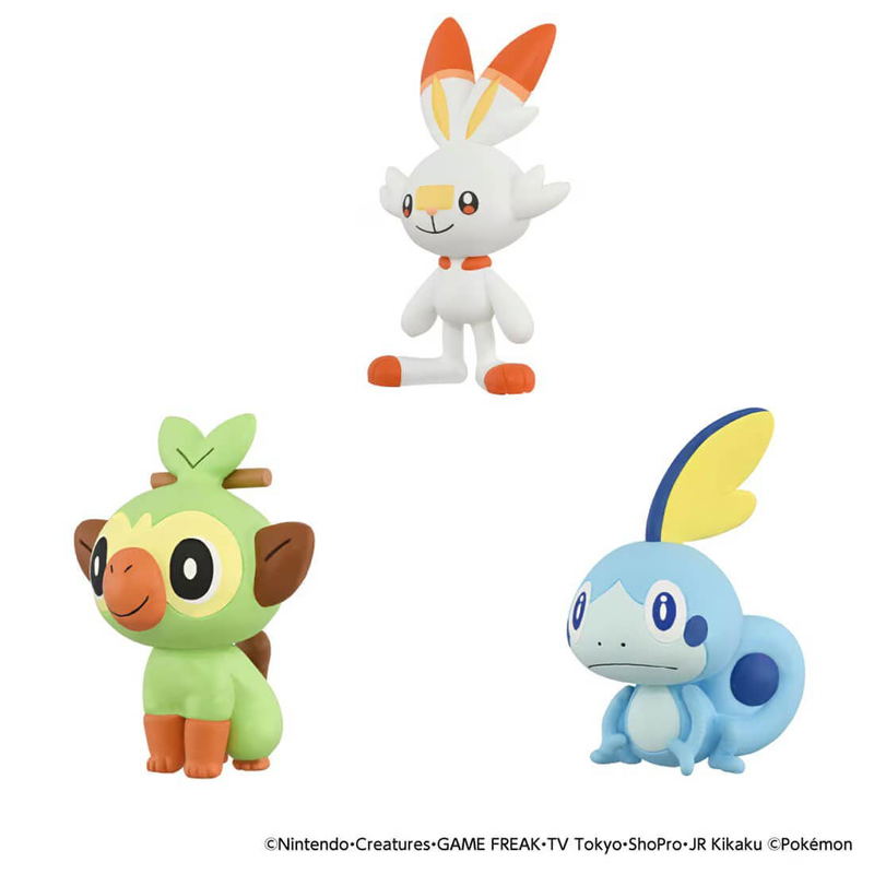 Pokemon 30th Anniversary Moncolle Journey Galar Region (Set of 3 Pieces) image 2