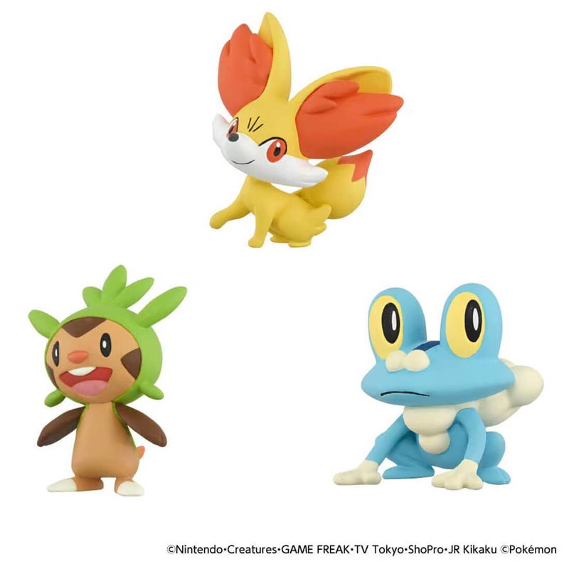 Pokemon 30th Anniversary Moncolle Journey Kalos Region (Set of 3 Pieces) image 2
