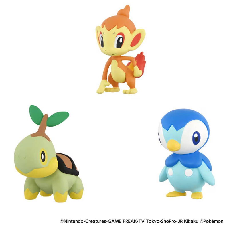 Pokemon 30th Anniversary Moncolle Journey Sinnoh Region (Set of 3 Pieces) image 2
