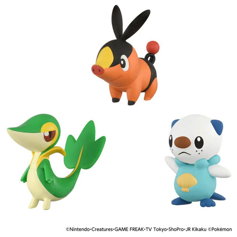 Pokemon 30th Anniversary Moncolle Journey Unova Region (Set of 3 Pieces) image 2