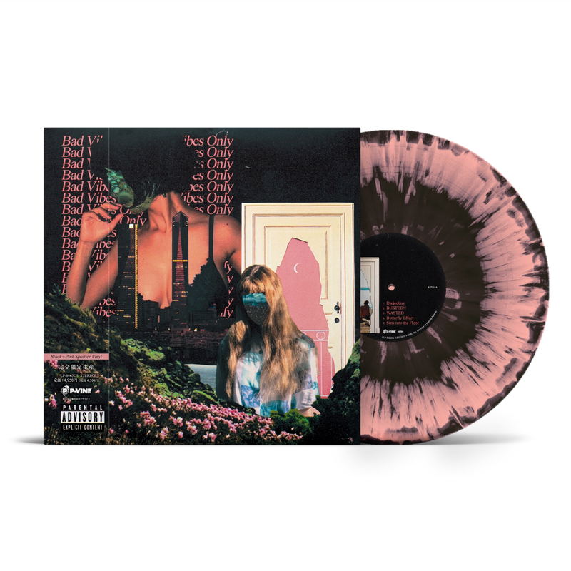 Bad Vibes Only [Limited Edition] (Black+Pink Splatter Vinyl) image 1