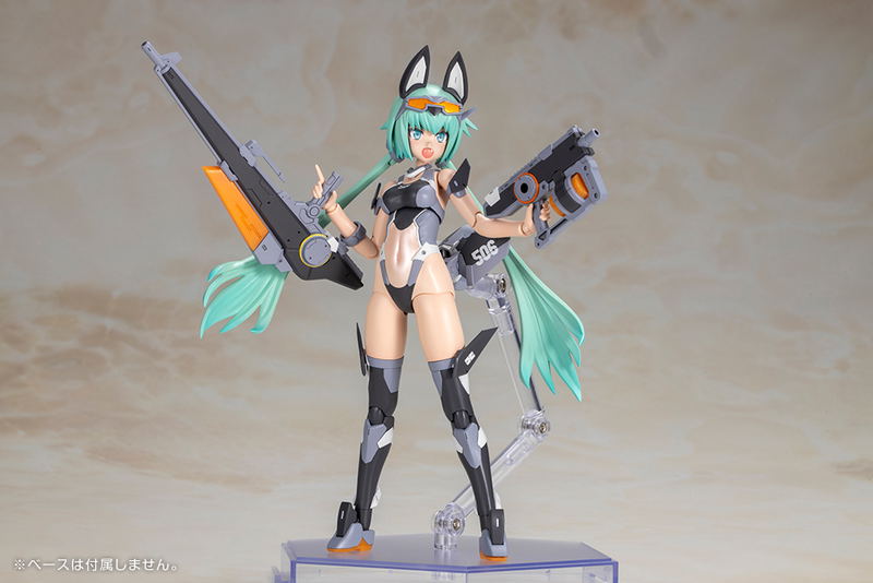 Frame Arms Girl Plastic Model Kit: Stylet Swimsuit Low Visibility Ver. image 9