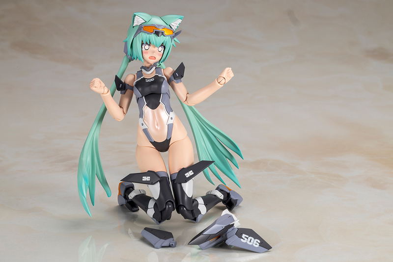 Frame Arms Girl Plastic Model Kit: Stylet Swimsuit Low Visibility Ver. image 10