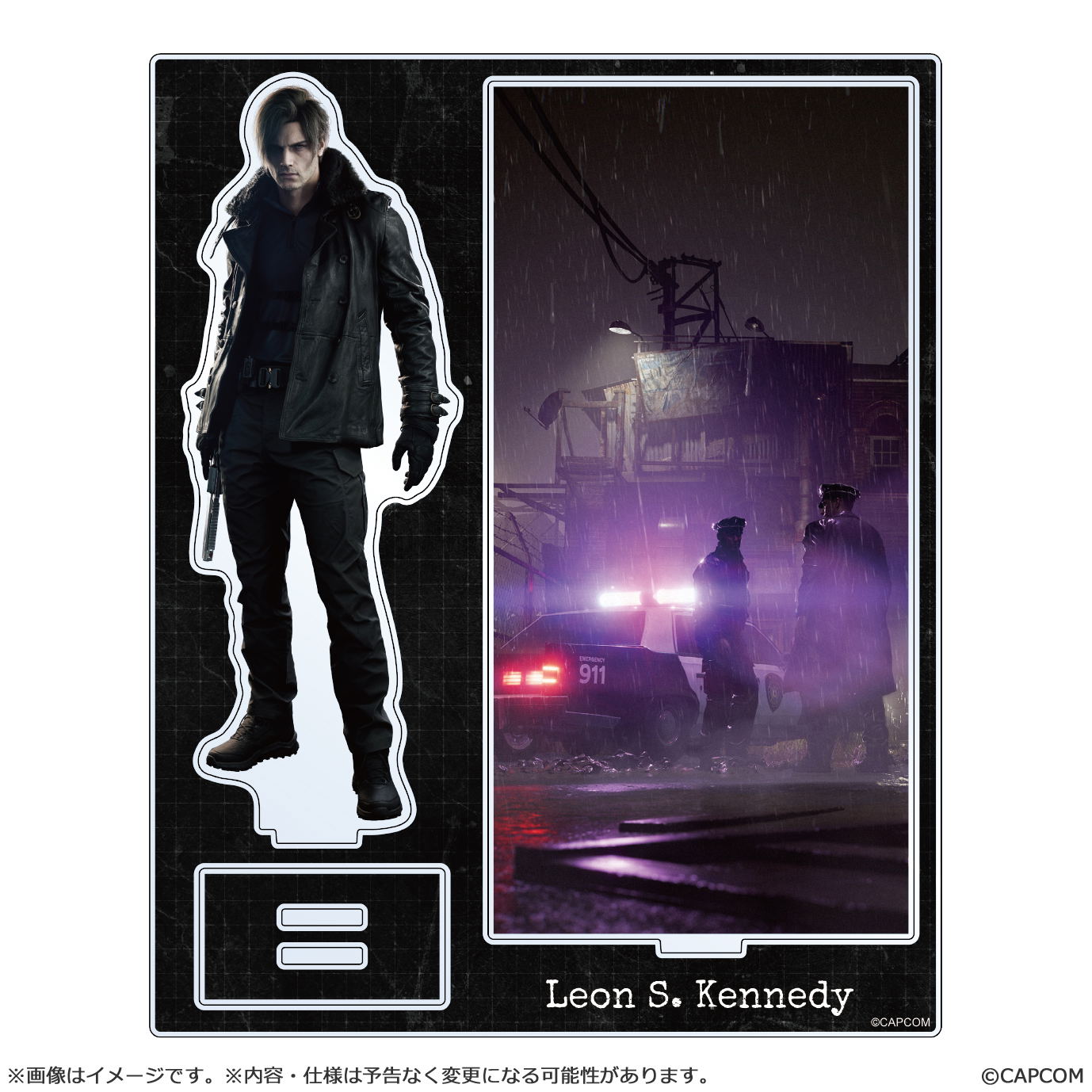 CAPCOM LEON KENNEDY アクリルスタンド Resident Evil Requiem Acrylic Stand Leon