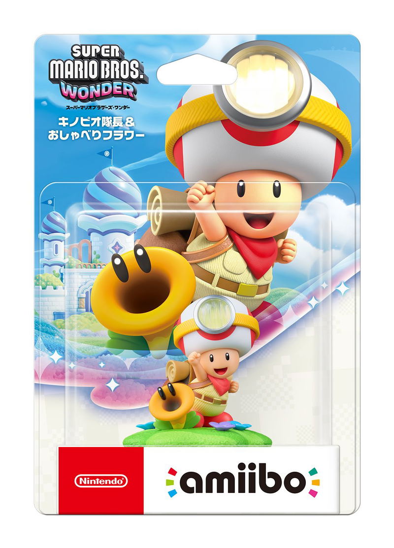 amiibo Super Mario Bros. Wonder (Captain Toad & Talking Flower) image 1