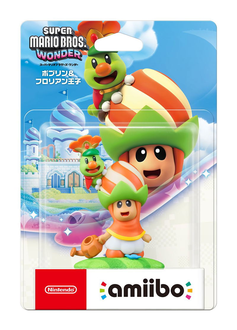 amiibo Super Mario Bros. Wonder (Poplin & Prince Florian) image 1