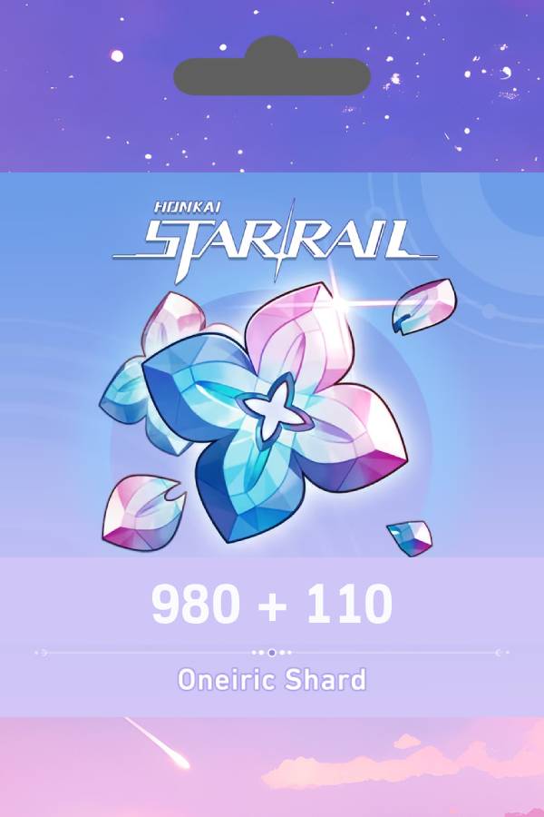 Honkai: Star Rail Voucher 980 + 110 Oneiric Shard | Malaysia Account digital — Import Game Deal