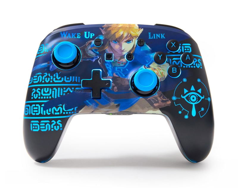 PowerA Enhanced Wireless Controller for Nintendo Switch with Lumectra [Wake Up Link] image 1