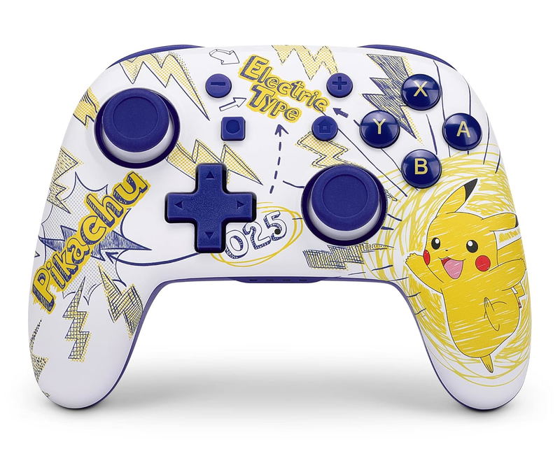 PowerA Nano Enhanced Wireless Controller for Nintendo Switch [Pikachu School Days] image 1
