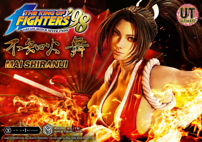 Real Elite Masterline The King of Fighters '98 1/4 Scale Statue: Shiranui Mai Ultimate Version image 2