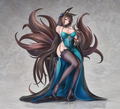 Azur Lane 1/7 Scale Pre-Painted Figure: Amagi Throne of Fallen Petals Ver. thumbnail 2