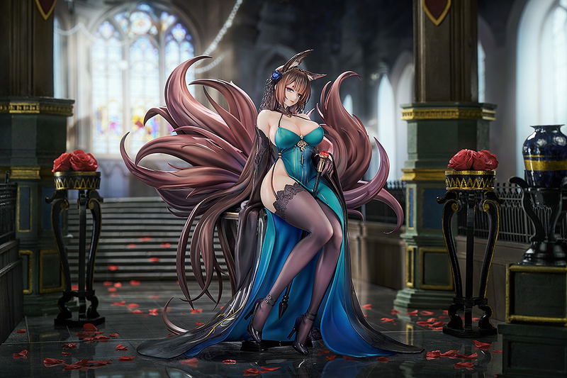 Azur Lane 1/7 Scale Pre-Painted Figure: Amagi Throne of Fallen Petals Ver. image 7