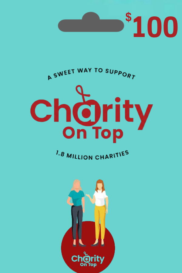 Charity On Top Gift Card 100 USD | US Account digital — Import Game Deal