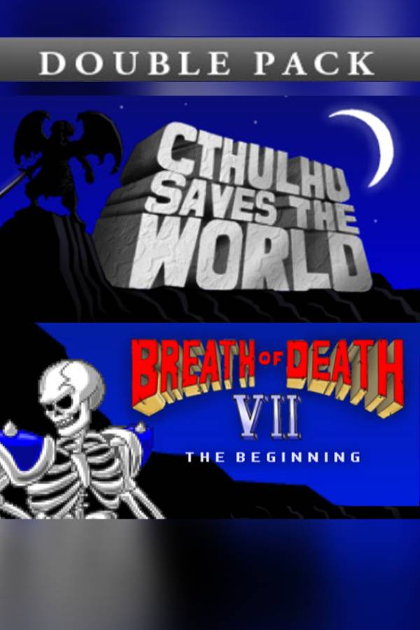 Cthulhu Saves the World & Breath of Death VII (Double Pack) STEAM digital — Import Game Deal