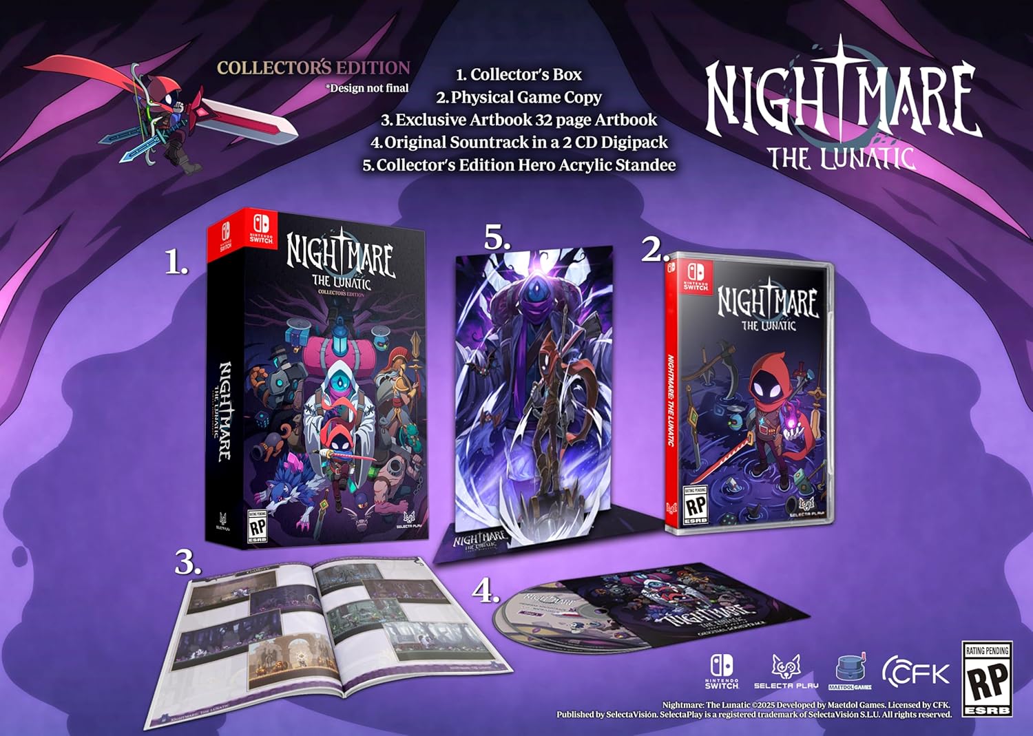 Nightmare: The Lunatic [Collector's Edition] for Nintendo Switch
