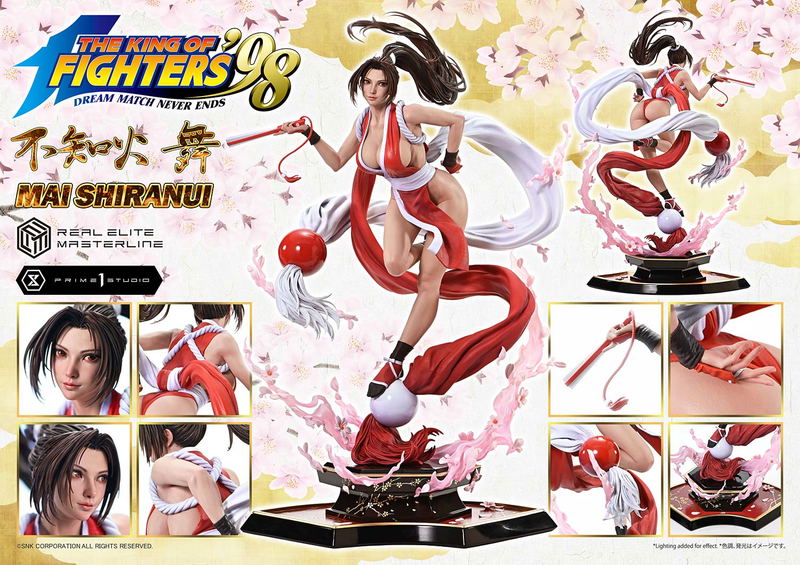 Real Elite Masterline The King of Fighters '98 1/4 Scale Statue: Shiranui Mai image 3