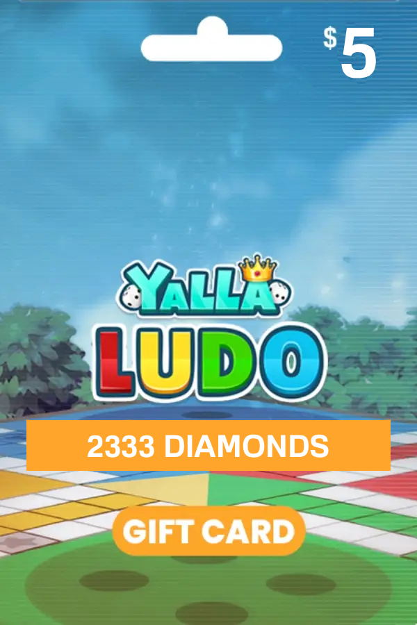 Yalla Ludo - USD 5 2333 Diamonds | UAE Account
Yalla Ludo USD 5 2333 Diamonds
Yalla Ludo Gift Card
Yalla Ludo Card
Yalla Ludo
Yalla Ludo Diamonds <span class="ext ext_digital">digital</span> image 1