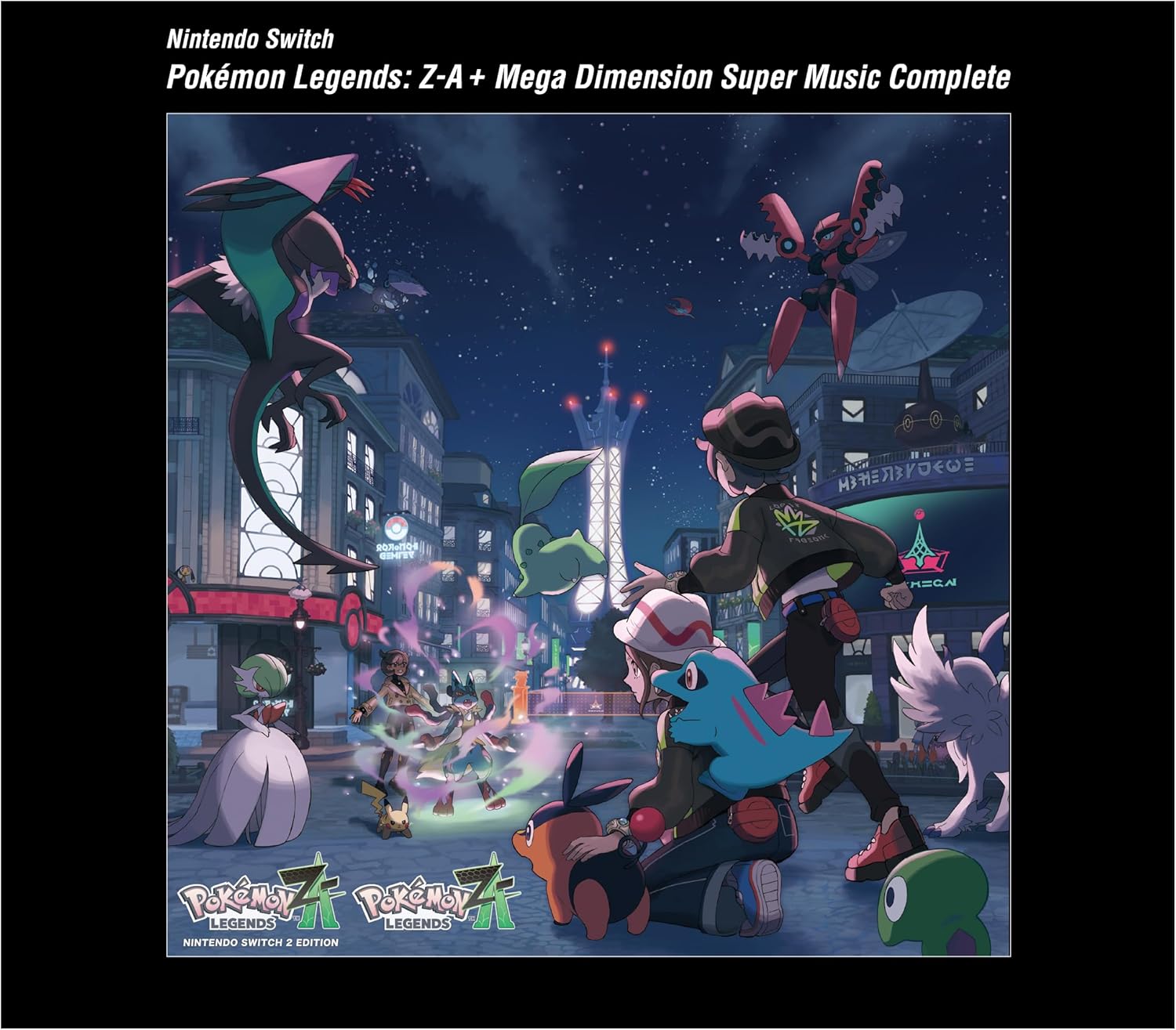 Nintendo Switch Pokemon Legends Z-A + Mega Dimension Super Music Complete (Various Artist)