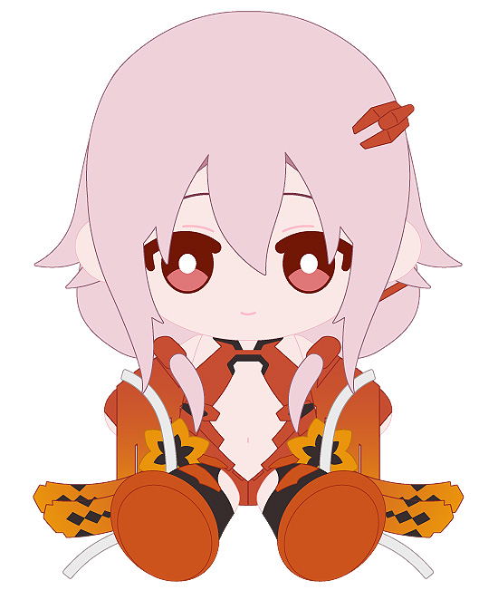 Guilty Crown Yuzuriha Inori Punipuni Plushie image 1