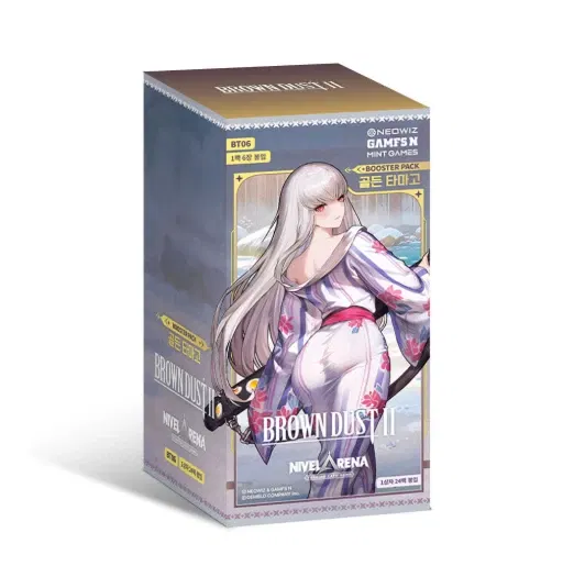 Brown Dust II x Nivel Arena Booster Pack BT06 Golden Tamago (Set of 24 Packs) (Korean Version) image 1