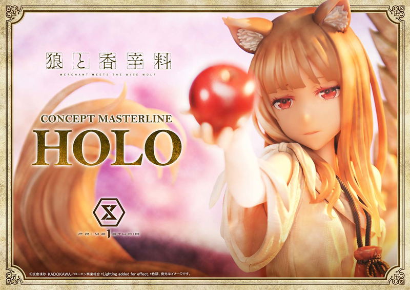 Concept Masterline Spice and Wolf Merchant Meets the Wise Wolf 1/5 Scale Statue: Holo image 2