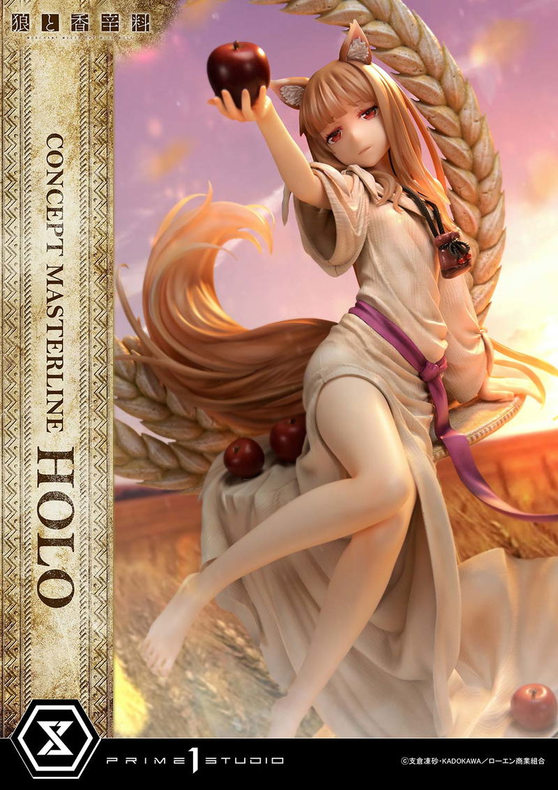 Concept Masterline Spice and Wolf Merchant Meets the Wise Wolf 1/5 Scale Statue: Holo image 16