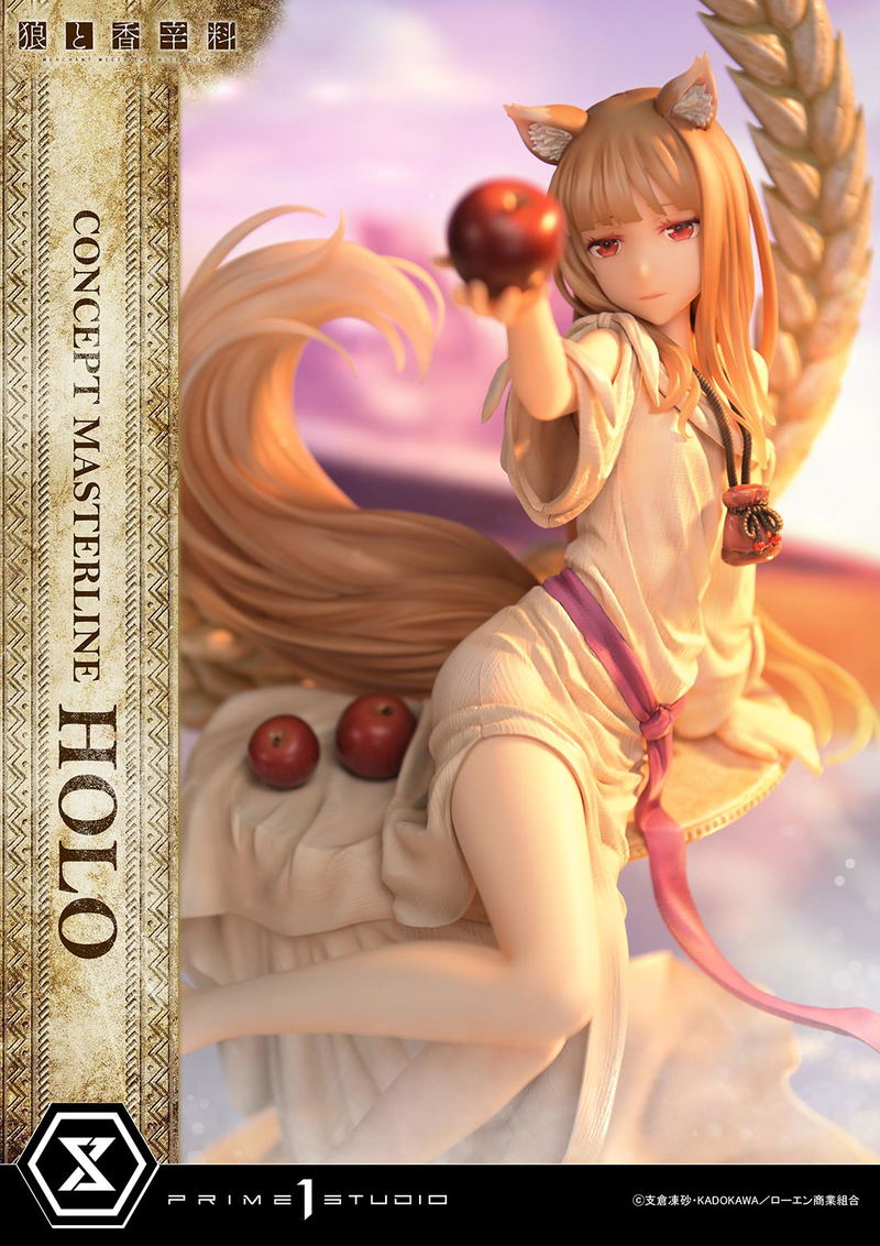 Concept Masterline Spice and Wolf Merchant Meets the Wise Wolf 1/5 Scale Statue: Holo image 3