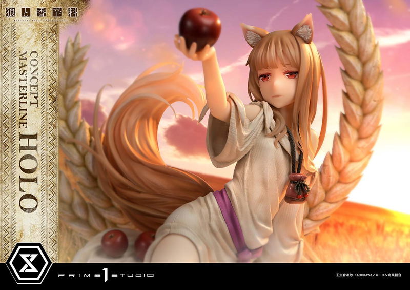 Concept Masterline Spice and Wolf Merchant Meets the Wise Wolf 1/5 Scale Statue: Holo image 25