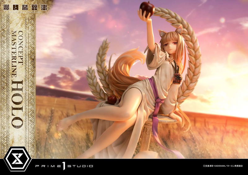 Concept Masterline Spice and Wolf Merchant Meets the Wise Wolf 1/5 Scale Statue: Holo image 26