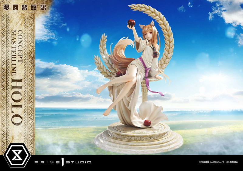 Concept Masterline Spice and Wolf Merchant Meets the Wise Wolf 1/5 Scale Statue: Holo image 28