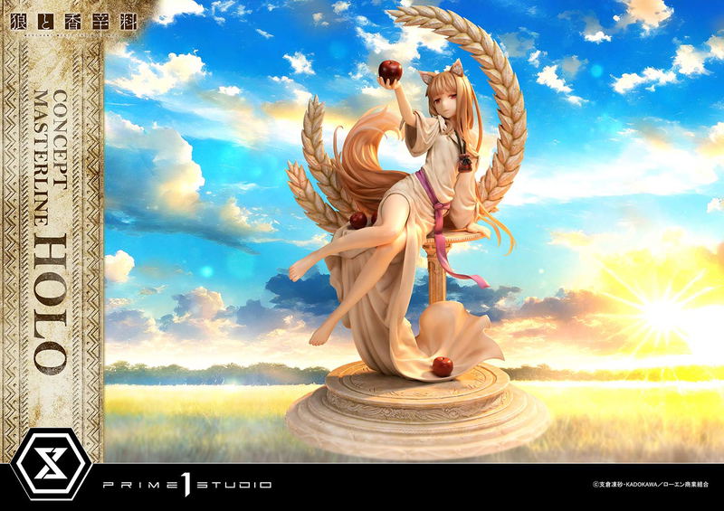 Concept Masterline Spice and Wolf Merchant Meets the Wise Wolf 1/5 Scale Statue: Holo image 30