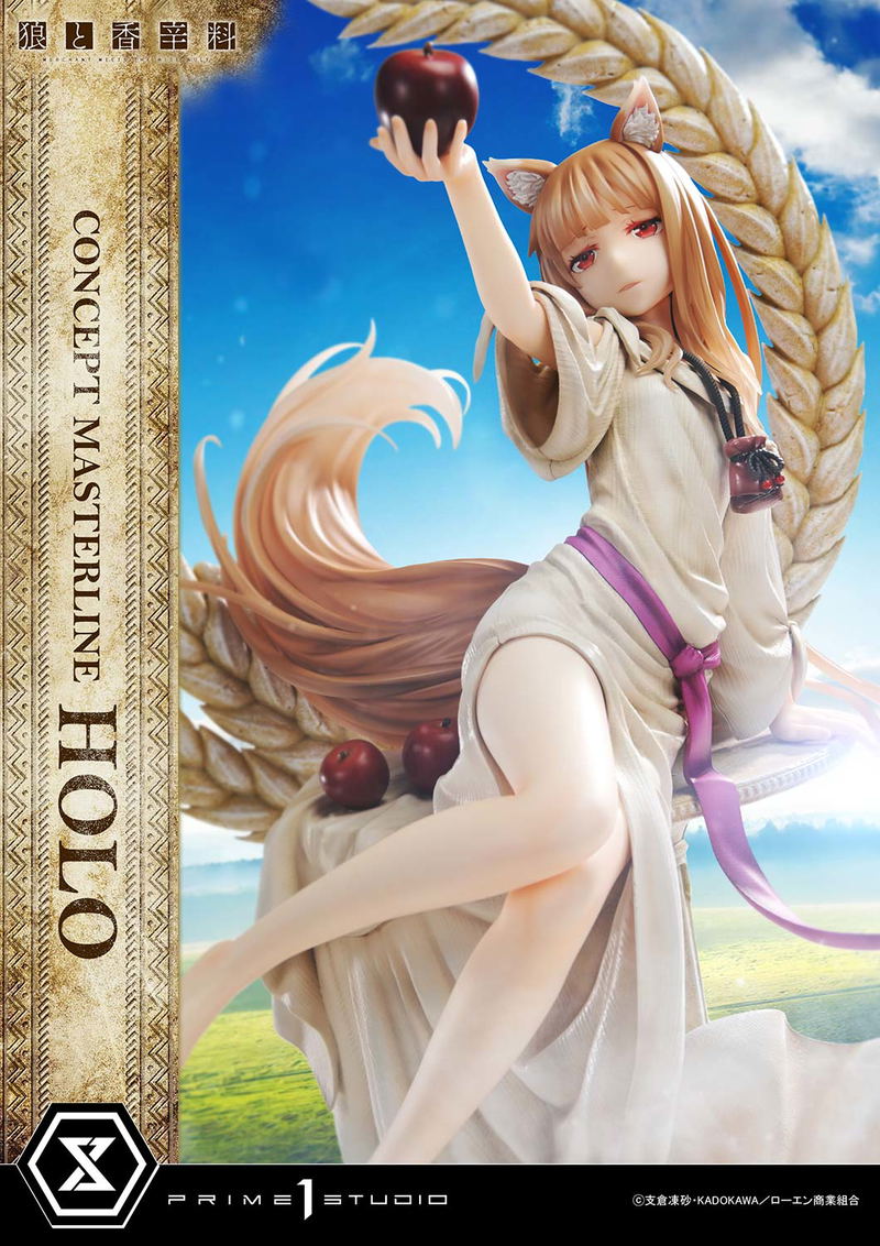 Concept Masterline Spice and Wolf Merchant Meets the Wise Wolf 1/5 Scale Statue: Holo image 4