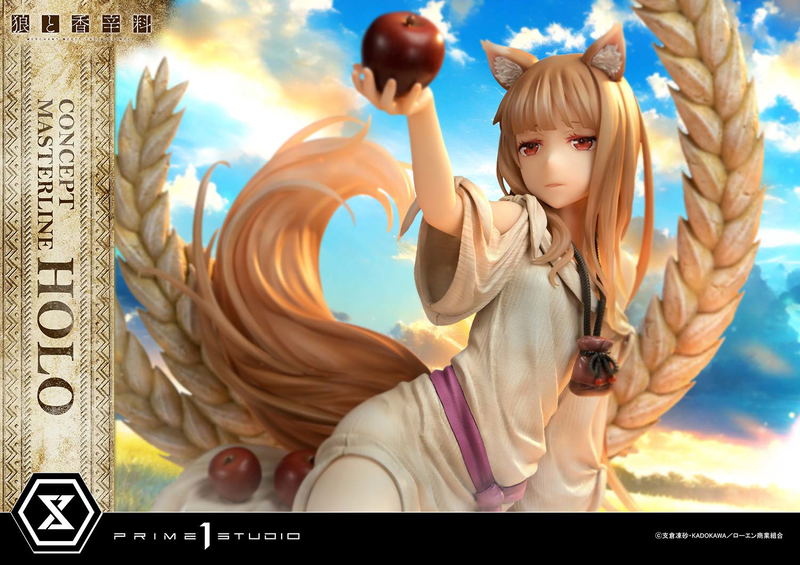 Concept Masterline Spice and Wolf Merchant Meets the Wise Wolf 1/5 Scale Statue: Holo image 31
