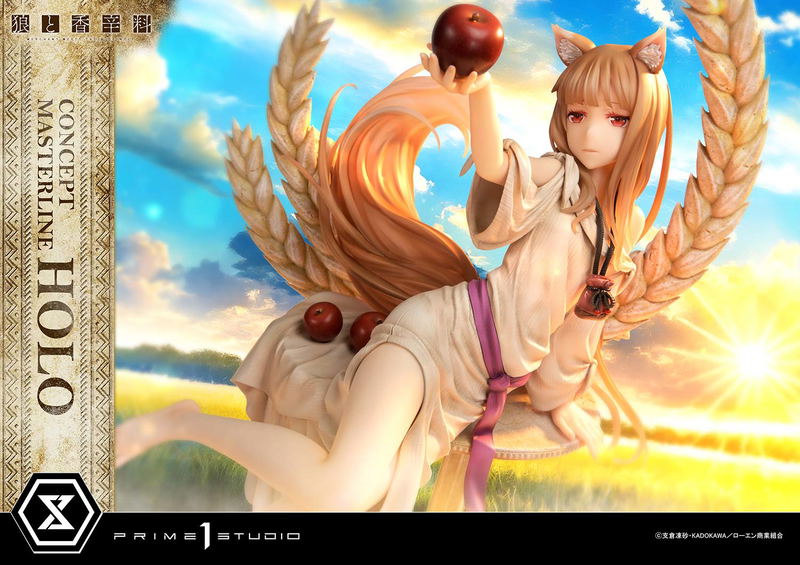 Concept Masterline Spice and Wolf Merchant Meets the Wise Wolf 1/5 Scale Statue: Holo image 32