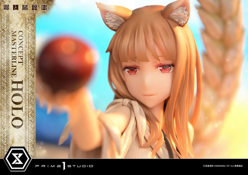Concept Masterline Spice and Wolf Merchant Meets the Wise Wolf 1/5 Scale Statue: Holo image 5