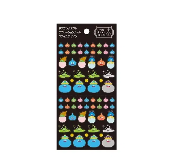 Dragon Quest Dragon Quest Bungu Decoration Sticker 2 Slime Design image 1