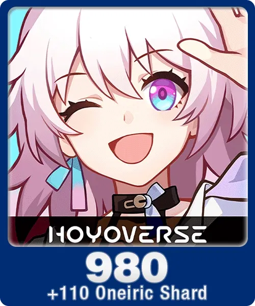 Honkai Star Rail 980+110 Oneiric Shard | United States Direct Top-Up Codashop digital — Import Game Deal