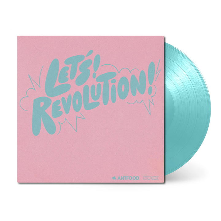 Let's! Revolution! The Official Soundtrack (Translucent Blue Vinyl) image 1