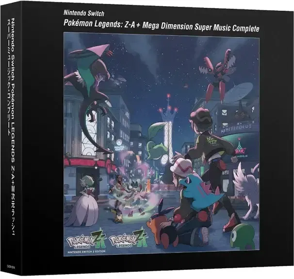 Nintendo Switch Pokemon Legends Z-A + Mega Dimension Super Music Complete image 1