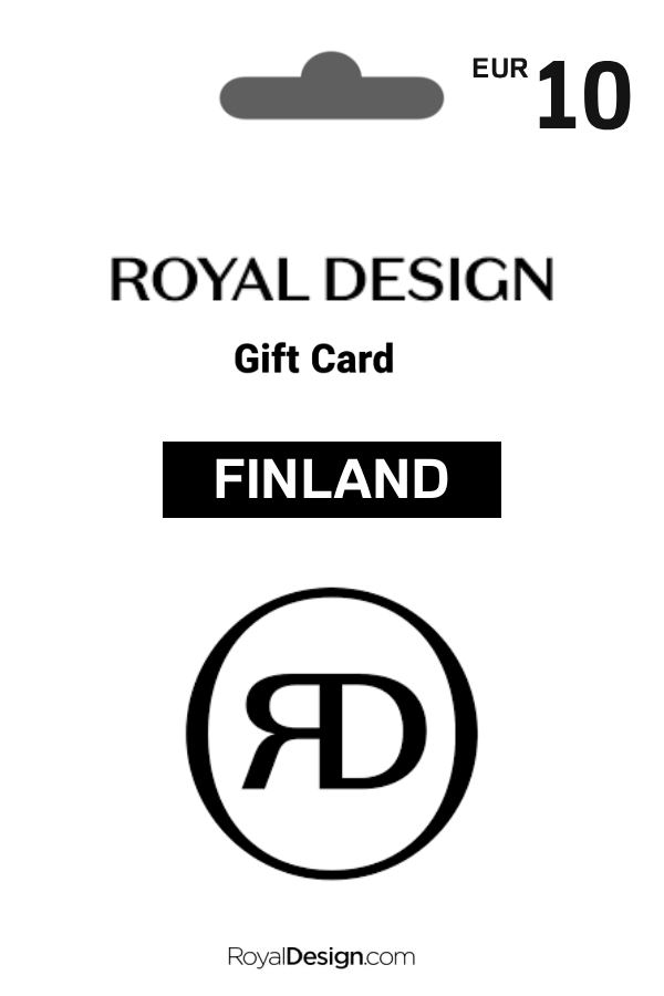 Royal Design Gift Card 10 EUR | Finland Account digital — Import Game Deal