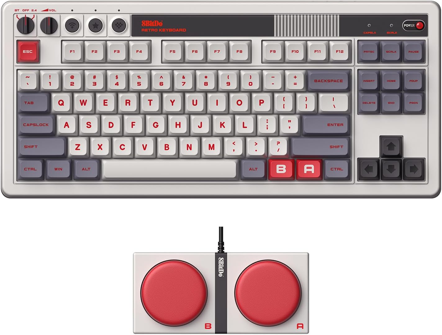 8BitDo Retro Mechanical Keyboard [N Edition] for Windows, Android