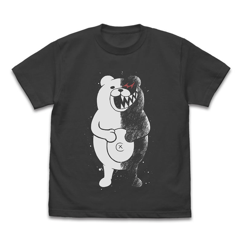 Danganronpa - Monokuma Art T-shirt (Sumi | Size S) image 1