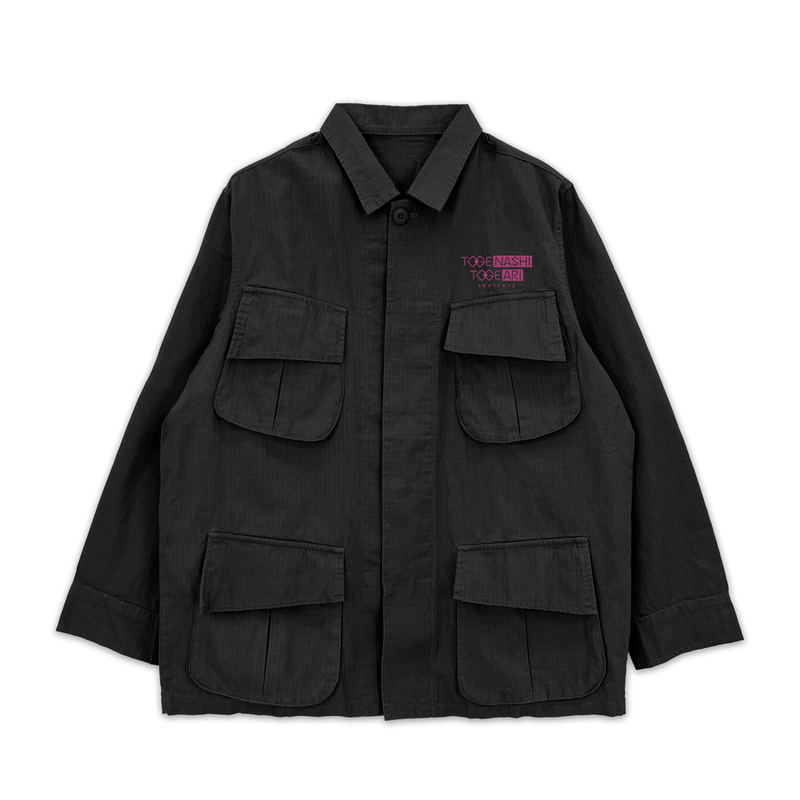 Girls Band Cry - Togenashi Togeari Fatigue Jacket (Black | Size XL) image 2