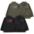 Girls Band Cry - Togenashi Togeari Fatigue Jacket (Black | Size XL) thumbnail 3