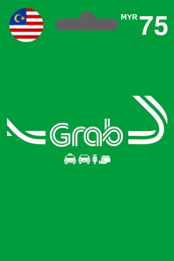 GrabRides Gift Card 75 MYR | Malaysia Account digital — Import Game Deal
