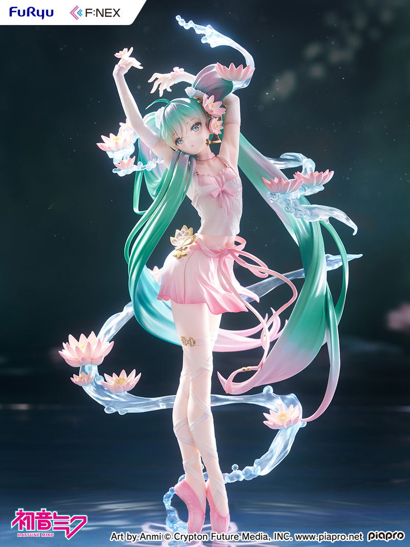 Hatsune Miku Water Lily Ver. 1/7 Scale Pre-Painted Figure image 11