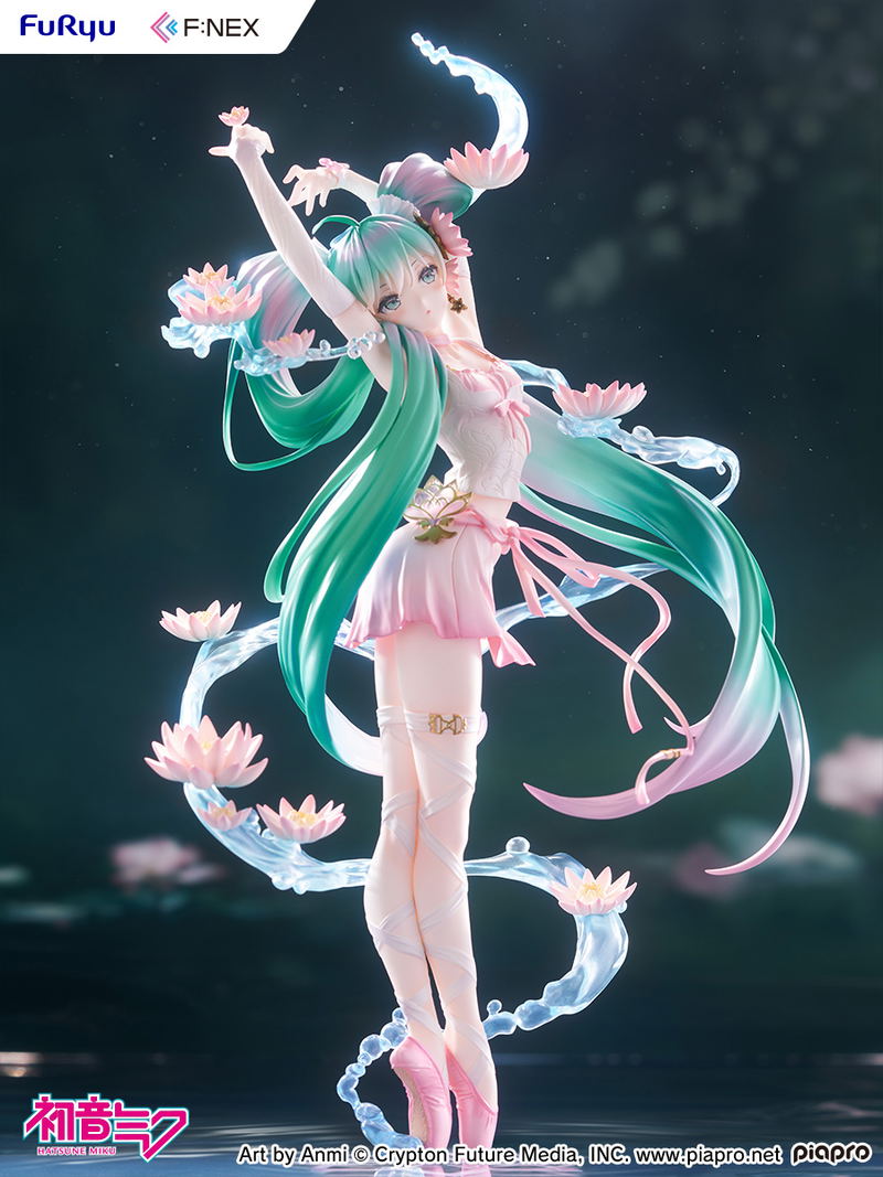 Hatsune Miku Water Lily Ver. 1/7 Scale Pre-Painted Figure image 12