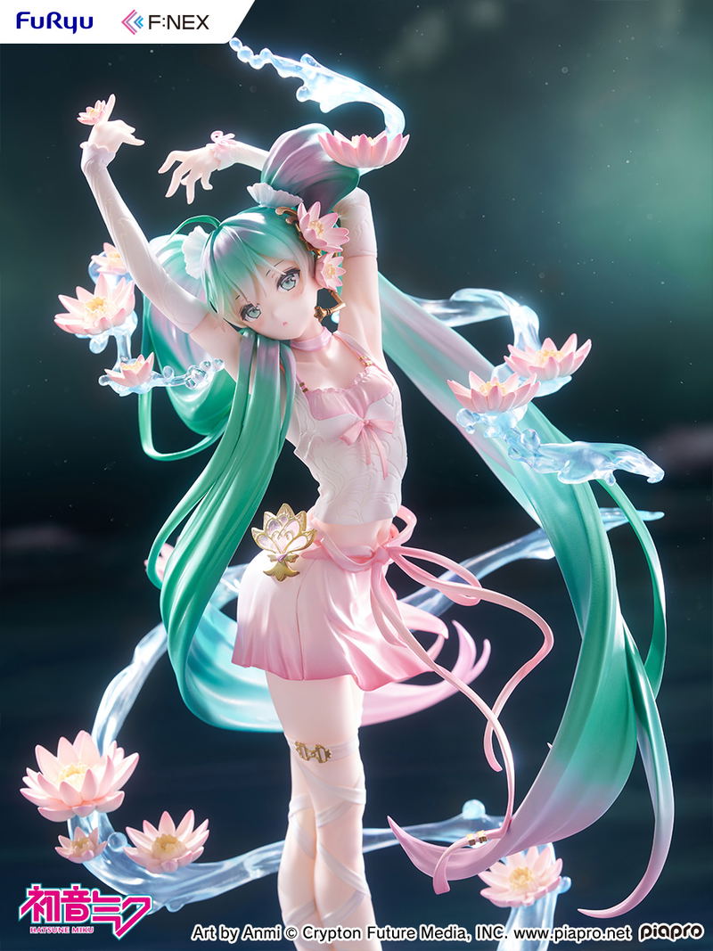 Hatsune Miku Water Lily Ver. 1/7 Scale Pre-Painted Figure image 13