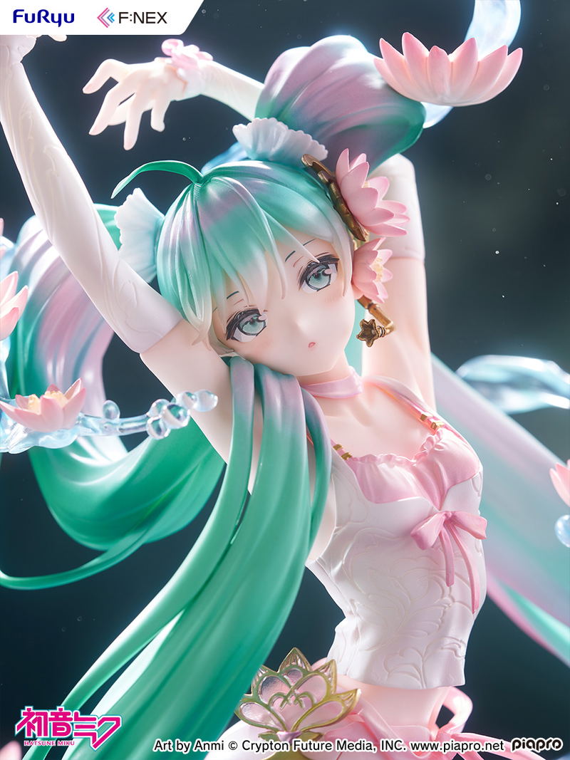 Hatsune Miku Water Lily Ver. 1/7 Scale Pre-Painted Figure image 14